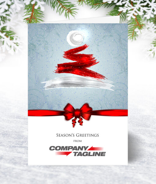 Contemporary Corporate Christmas Card
